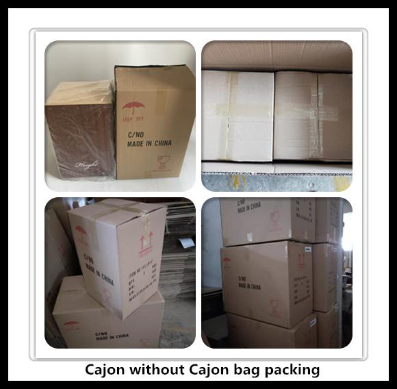 cajon without cajon bag packing