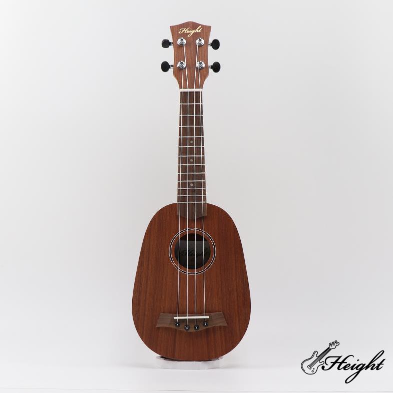 PHS01                21 inch Sapele pineapple ukulele for beginners