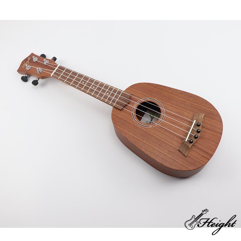 PHS06-3          21 inch Sapele pineapple ukulele for beginners
