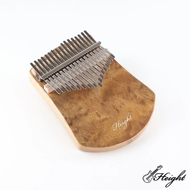17 kláves Masivní dřevo Palec Mbira Finger Piano Kalimba